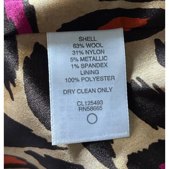 Classiques Entier Women’s Size S/M Wool Blend Double Breasted Cropped Jacket - Picture 8 of 8